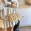 Foreign-style Pleated Portable Small Bag Women's 2025 New Korean Version Ins Commuter Messenger Bag Summer Popular Shoulder Bag