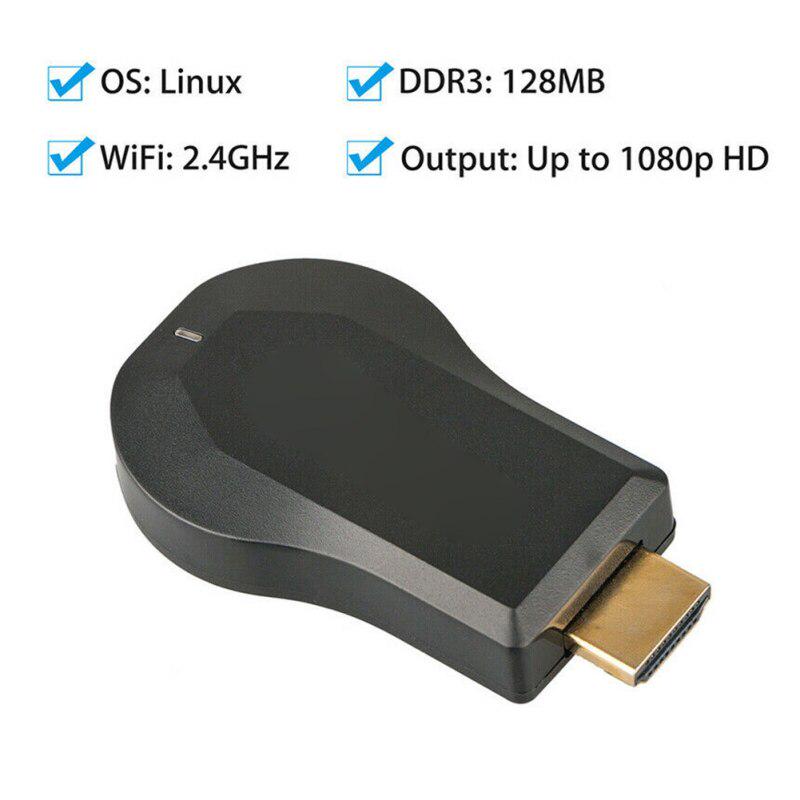 Anycast M100 WiFi Display Converter Беспроводное дублирование экрана HD Двухъядерный декодер HD TV Stick Беспроводной ключ Miracast Airplay