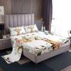 Bohemian Mushroom Pattern Bed Hat Four-Piece Bedding Set Bedroom Dormitory Bedding Decoration