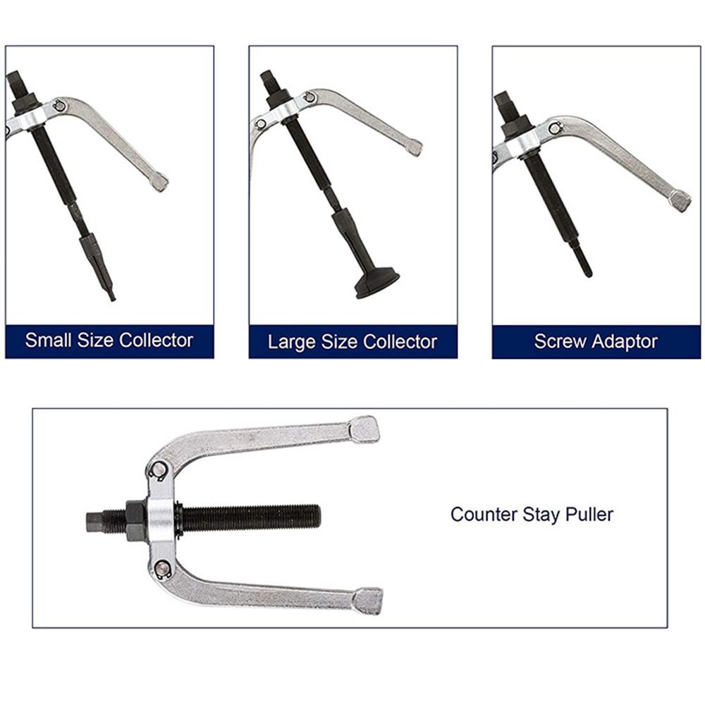 16 шт. цанговый подшипник с глухим отверстием, комплект съемника уплотнений и съемника внутреннего подшипника, скользящий молоток