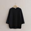 ELYSIA Bdan Raglan Asymmetrical Slit Tee
