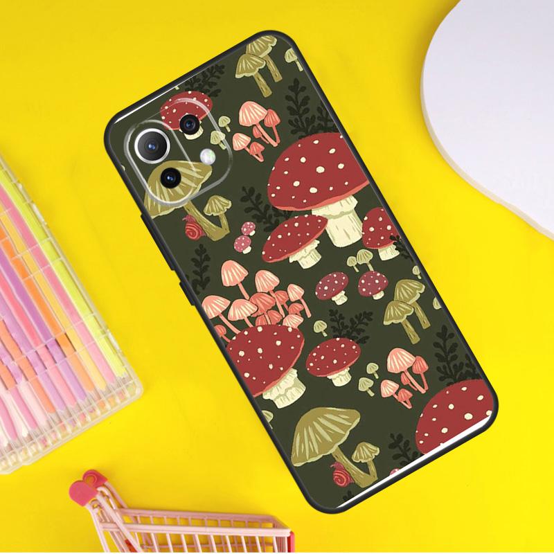 Чехол Hippie Mushroom Frog shrooms для Xiaomi 13 14 Ultra 11T 12T 13T 14T Pro POCO X7 Pro X3 X5 F3 F5 F6 M6 X6 Pro