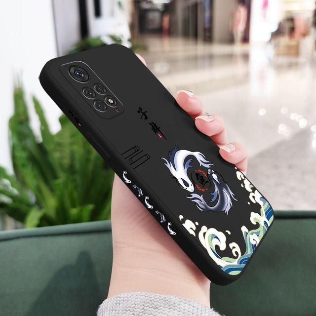 Чехол для телефона с рисунком «рыба» для Xiaomi Redmi Note 12 11 11S 10 10A 10T 10S 9T 9 8 7 Pro Plus 10C 9A 9C 9T 4G 5G