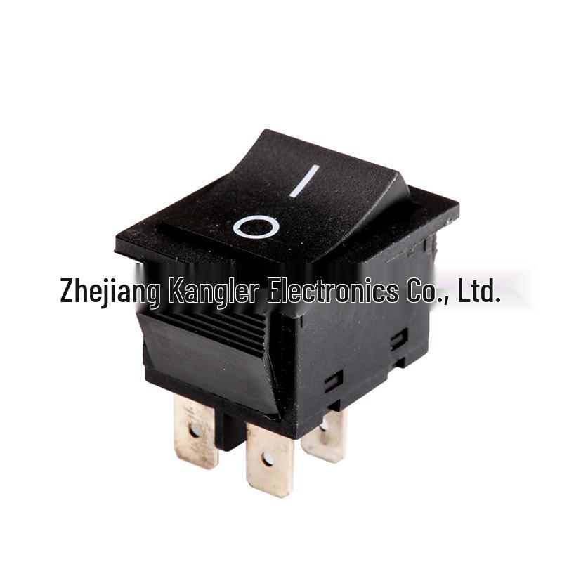 KANGERLE Waterproof Black Two-Position Rocker Switch KCD2-21F2