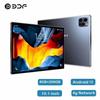 BDF New 10.1 Inch Tempering Glass Tablet Octa Core 8GB RAM 256GB ROM Android 12 Google Play Dual 4G LTE Phone Call Tablet PC