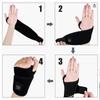 Breathable Heat Wrist Wrap for Arthritis Pain Relief - Lightweight Compression Sleeve for Sports, Typing & Health Care