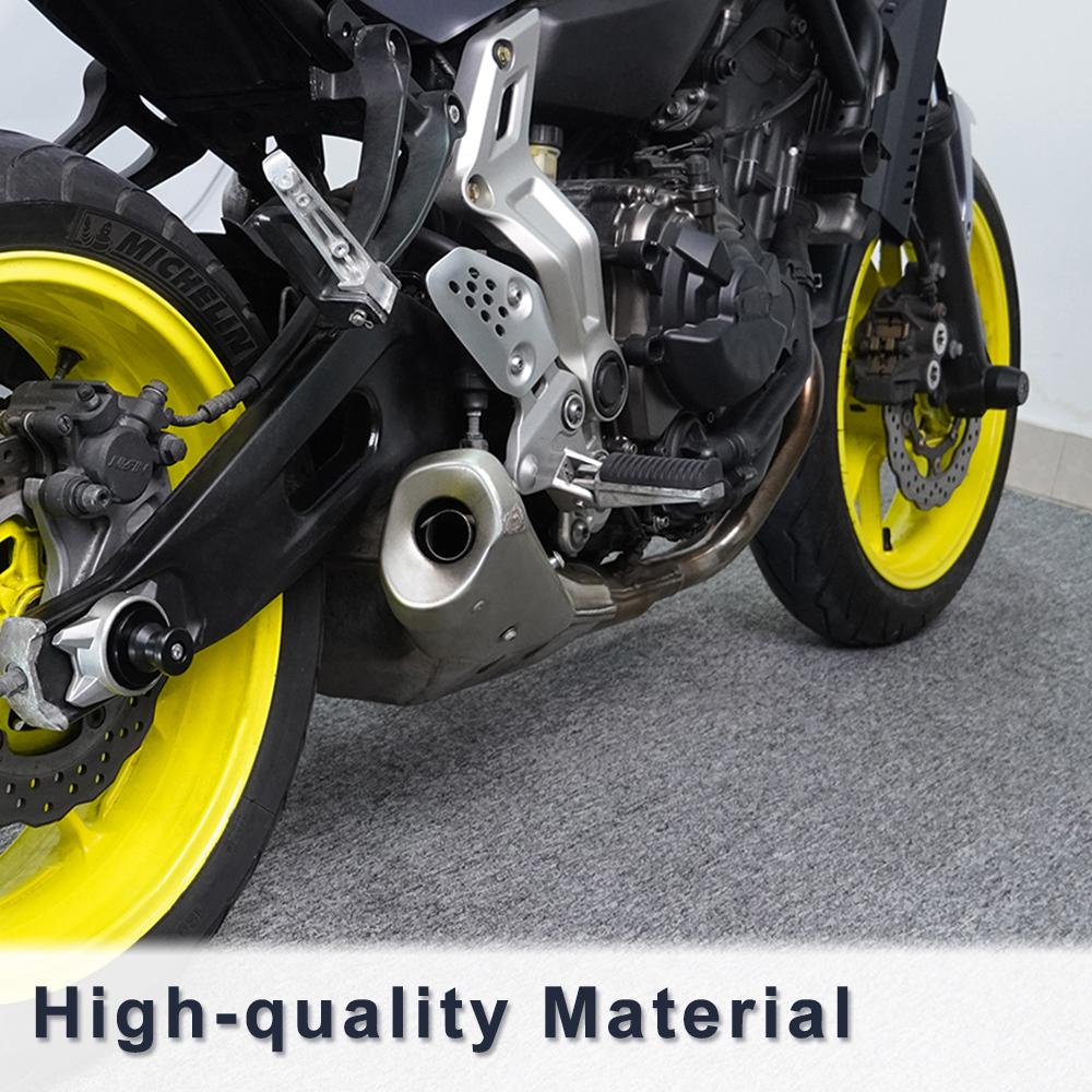 Для YAMAHA MT-07 FZ-07 2014-2019 2020 2022 2023 Мотоцикла Слайдеры передней оси Слайдеры (бобышки) маятника задней вилки Защита от падения