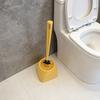 1/2 шт. Туалетная щетка с длинной ручкой, Декор в виде мультяшной куклы, Щетка для чистки ванной комнаты с подставкой, Юмористический декор для ванной комнаты