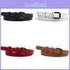 Womens Trendy Cowhide Belt With Alloy Buckle For Daily Office And Outfits Casual