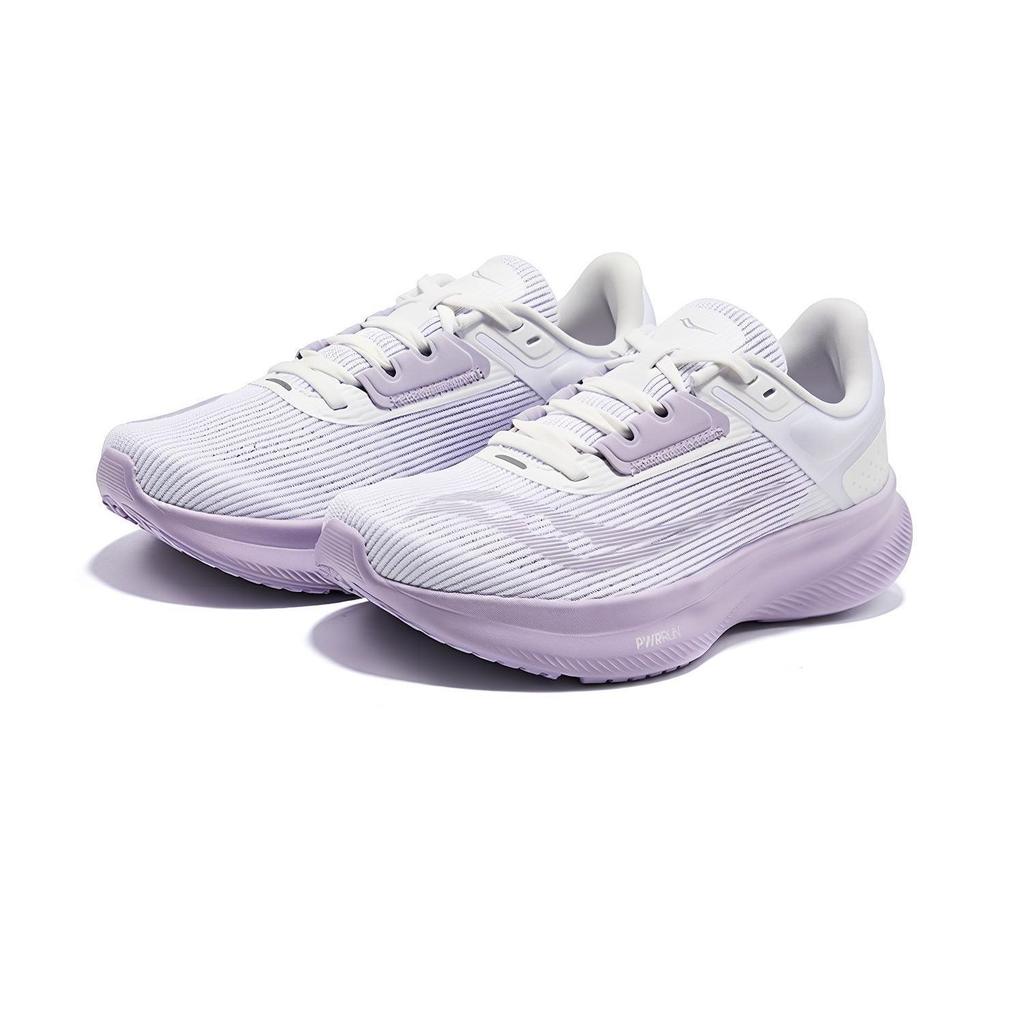 SAUCONY Женские кроссовки Vessel Легкие сетчатые амортизирующие Нескользящие Дышащие Низкие Повседневные Кроссовки для бега Женские кроссовки Белый Фиолетовый S18217-3