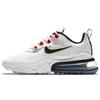 Air Max 270 React White Crimson Women's Sneakers Casual Shoes CZ6685-100