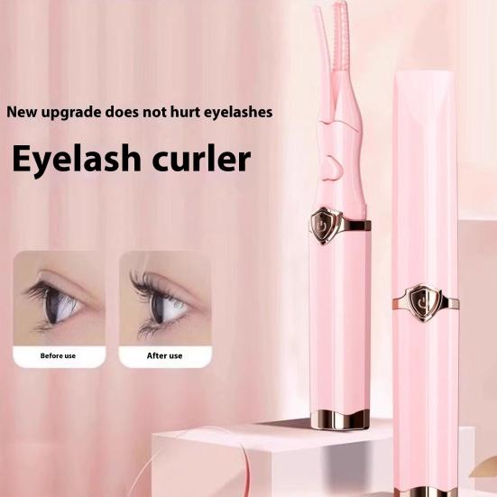 Электрические щипцы для завивки ресниц с подогревом, 3 температурных режима, USB-зарядка, быстрый нагрев, портативные