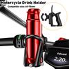 Motorcycle Drink Holder ATV Dirt Bike Water Bottle Mount Bike Handlebar Drink Cup Holder Motorcycle Bicycle Accessories