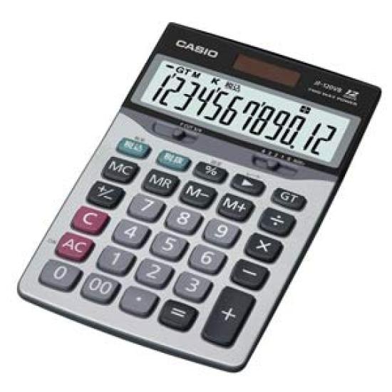 Casio Desktop Calculator the Right JF-120VB-N 12-Digit (Just Size)