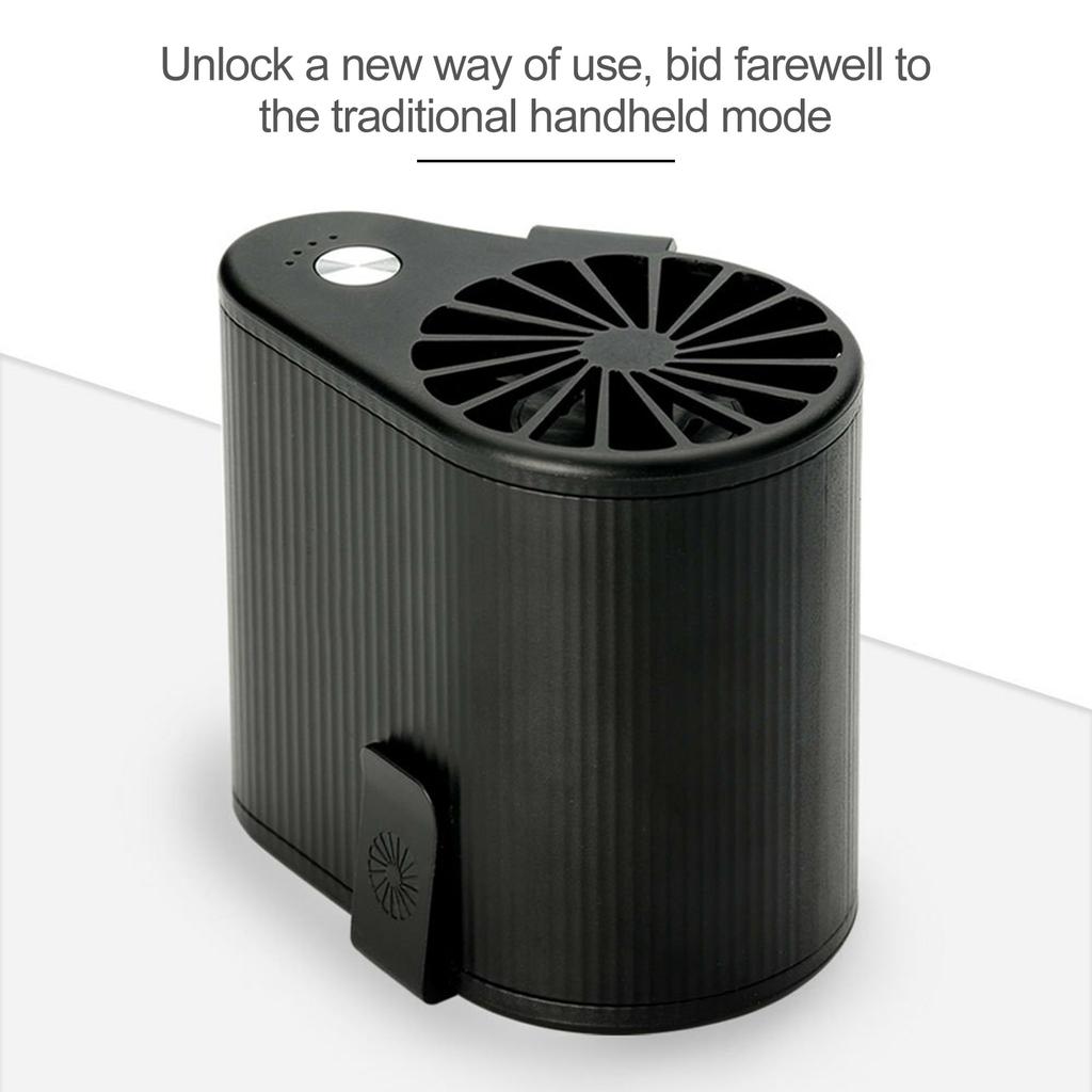 Portable Mini Fan 3 Speed Fans USB Rechargeable Desk Outside Travel