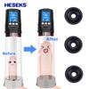 HESEKS Automatic Penis Pump Vacuum Pump Erection Electric Men's Masturbation Penis Enlargement Extender Male Enlarger Sex