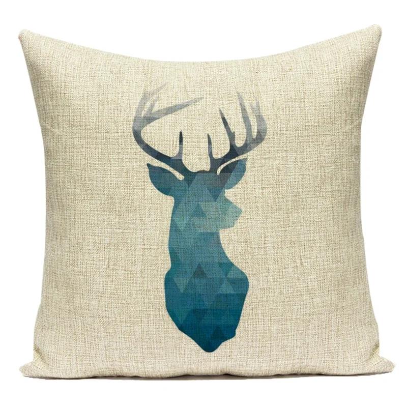 Modern Geometry High Quality Cushion Cover Throw Pillow Polyester Car Sofa Bed Home Decor Triangle Arrow Printed Pillow Case