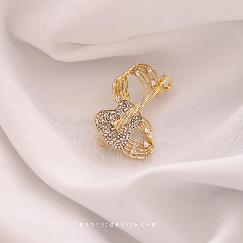 Элегантная брошь в виде золотого жемчужного колоса: Универсальный, Высококлассный Аксессуар для Женщин