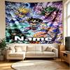 Custom Name Personalized Saint Seiya Print Tapestry, Wall Art Decor, Bedroom, Dorm, Apartment, LivingRoom, Party Backdrop, Gift for Birthday