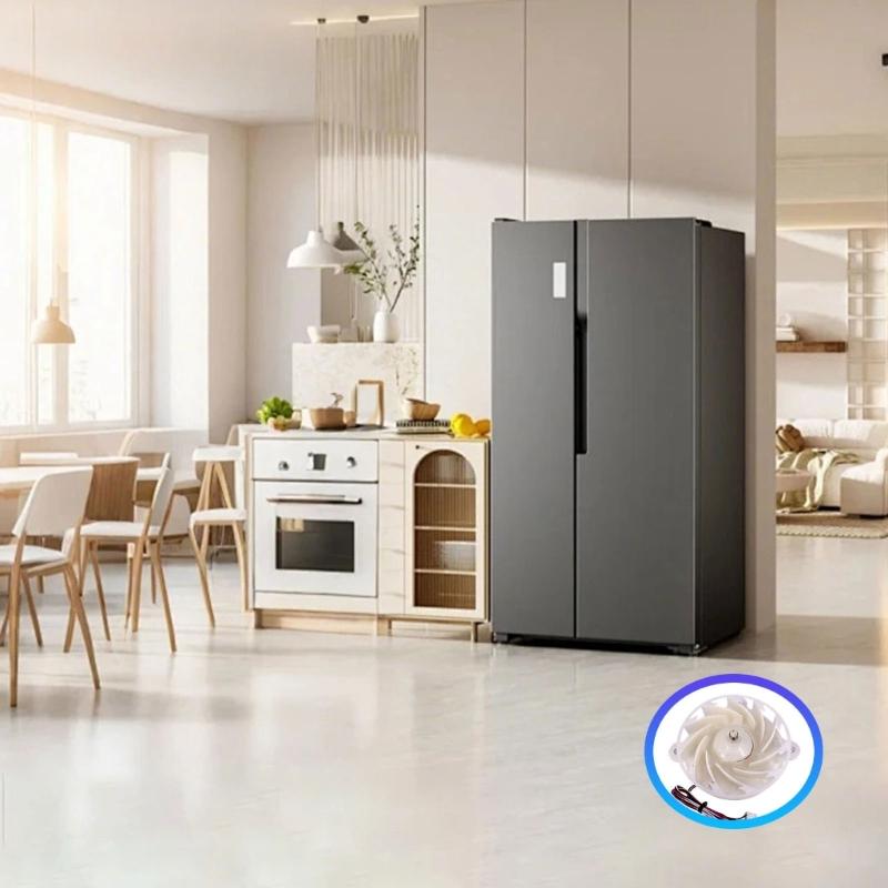 Тихий сменный вентилятор постоянного тока для холодильных систем холодильника с низким энергопотреблением