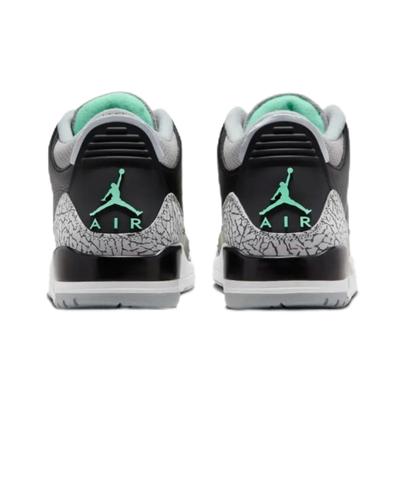 Nike Air 3 Retro Green Glow Black Cement 2024 Мужские CT8532-031