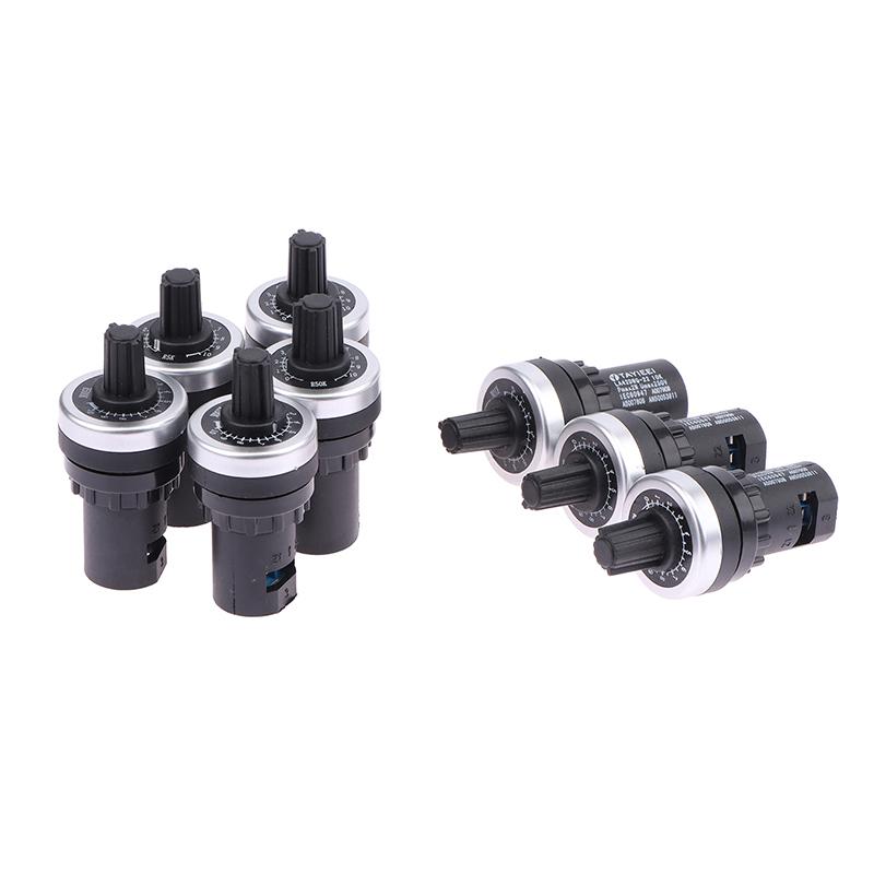 1Pc 1K 2K 5K 10K 20K 50K 100K 500K Ohm Resistance La42Dwq Frequency Converter Speed Regulating Knob Switch Potentiometers