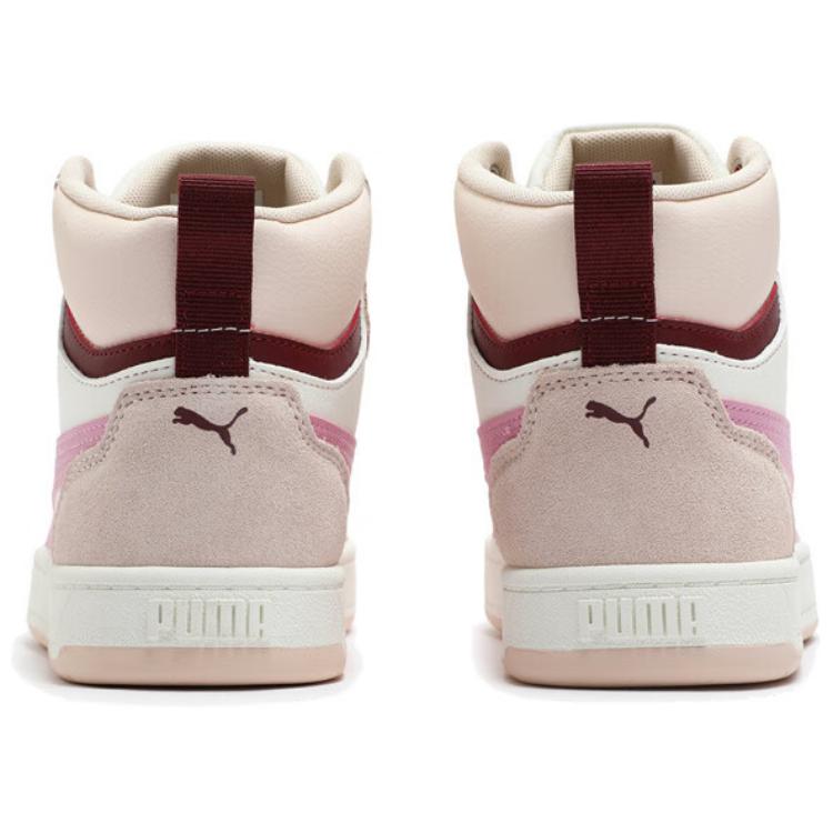 Puma Caven 2.0 Mid Retro Fashion Comfortable Sneakers Unisex Sneakers White Pink 402242-02