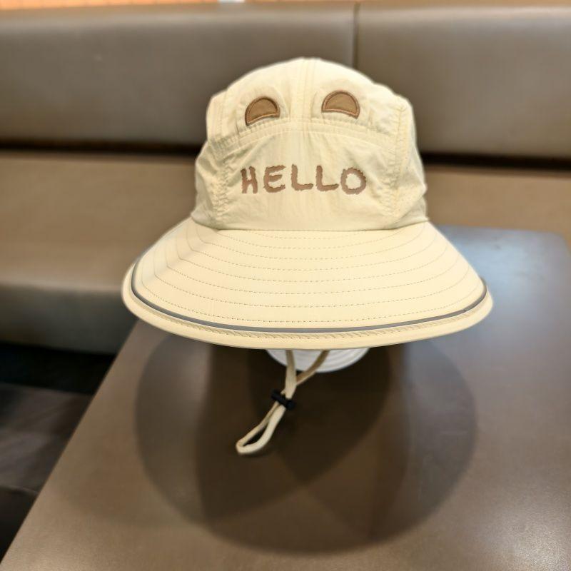 Kids Summer Sun Hat With Neck Flap Quick Dry Wide Brim UV Protection Cute Cartoon Cap For Boys And Girls Thin Breathable