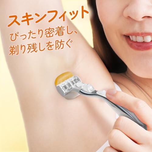 VENUS razor for women with soap, coconut scent, for moist skin, body, 5 replacement blades, Comfort Glide