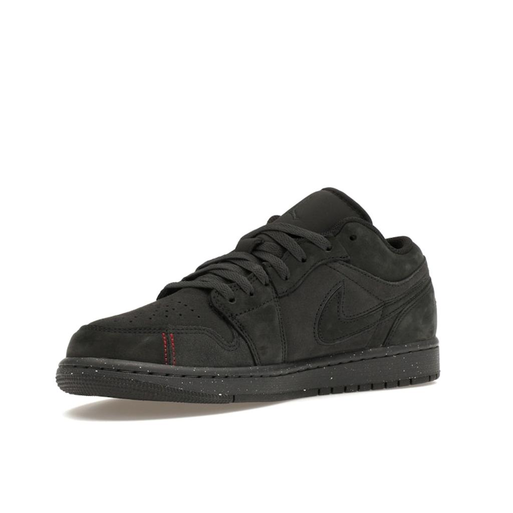 Air Jordan 1 Low SE Craft Dark Smoke Red Men Sneakers Grey Dark-Smoke-Grey Varsity-Red FD8635-001