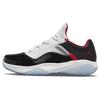 Air 11 CMFT Low White Black University Red Мужские кроссовки DO0613-160