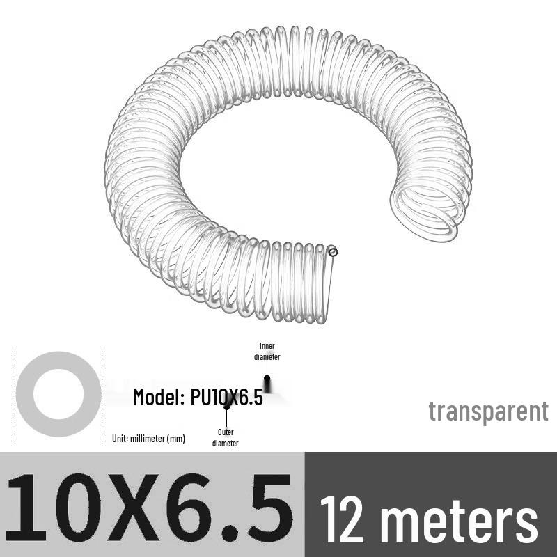 High-Pressure Retractable Air Hose with Quick Couplings