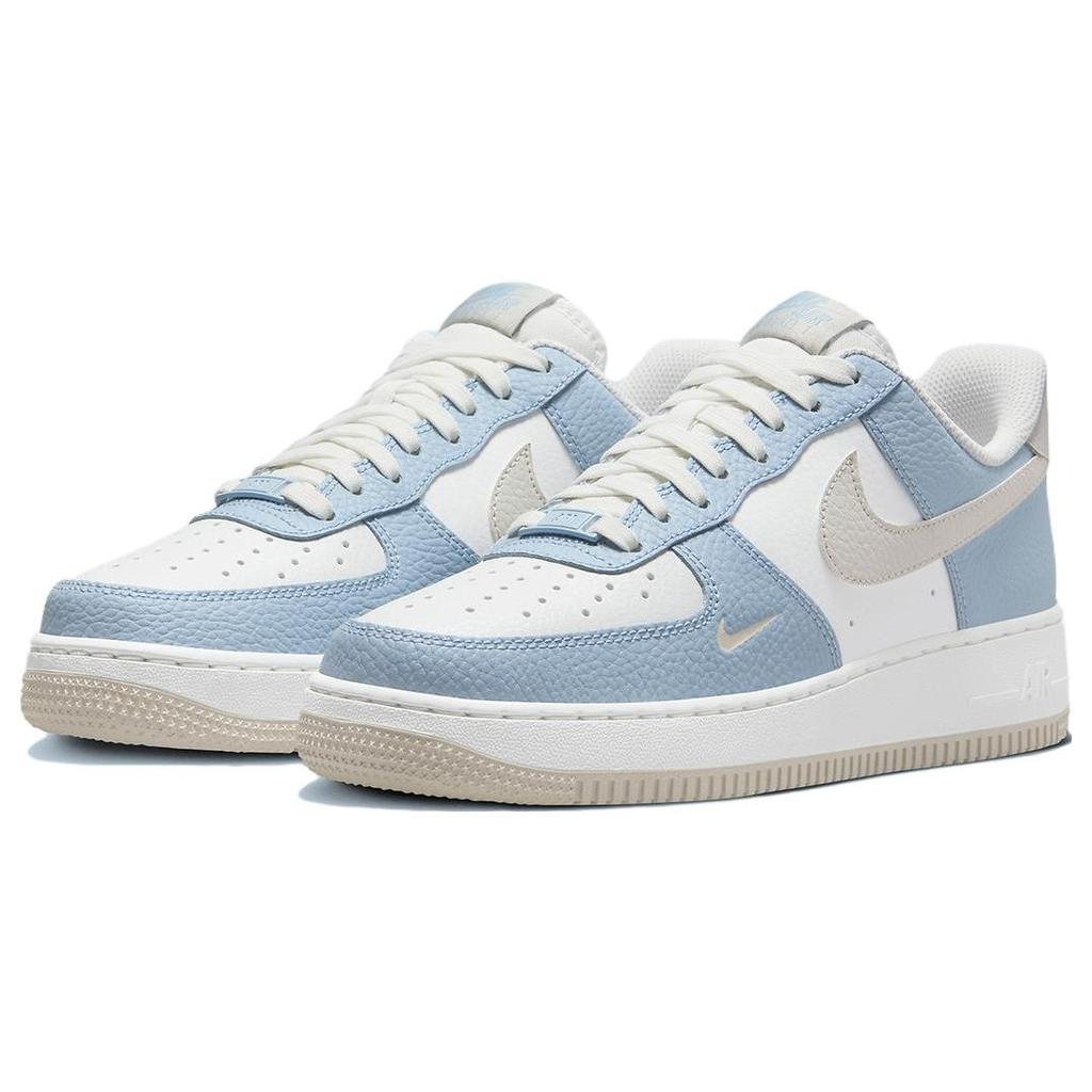 Nike Air Force 1 Low Light Armory Blue Women Sneakers Light-Bone Summit-White HF0022-400