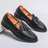 Fashion Spring New Trend Men's Formal Leather Loafers British Party Men Shoes Handmade Male Driving Shoes Comfy Moccasins Casual Flats
