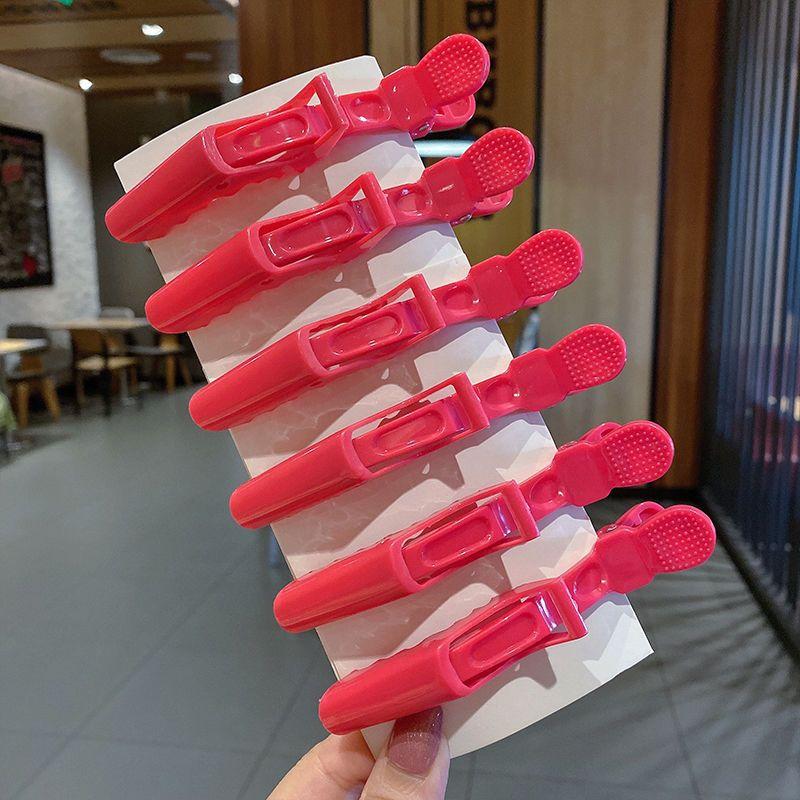 5/6 шт. Красочные зажимы-крокодилы для волос, зажимы для парикмахерской, профессиональный салонный зажим для волос, заколки-крокодилы для волос, парикмахерские аксессуары