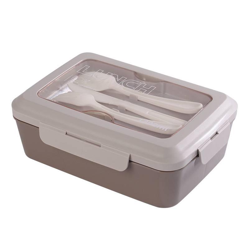 Microwave Safe Wheat Straw Lunch Box for Kids BPA Free Reusable Bento Box for School Work or Picnic Use