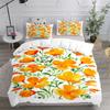 Fluid Sunflower Blue Duvet Cover Set King Queen Double Full Twin Single Size Duvet Cover Pillow Case Bed Linen Set