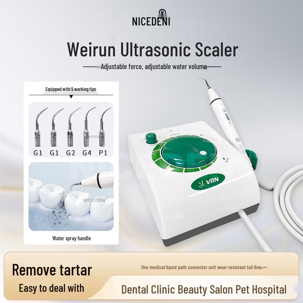 Weirun Type B Ultrasonic Scaler for Veneer Removal - Yue Xie Zhu Zhun Certified