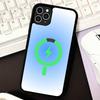 INS Цветной ореол Минималистичный стиль Чехол для телефона Magesafe Магнитный беспроводной зарядный чехол Для IPhone 16 11 12 13 14 15 Pro