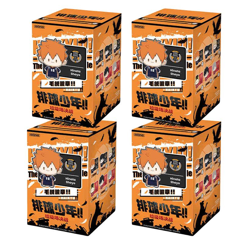 Оригинальный Haikyuu!! Плюшевая игрушка Шоё Хината Значок Косплей Набитый Значок Коллекция Резонанс Модель Волейбола Игрушка Рождественский Подарок