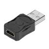 Адаптер переходник USB - Micro USB (M/F) 480Mbps 5V2A SUNROZ New Style (A48537stl)