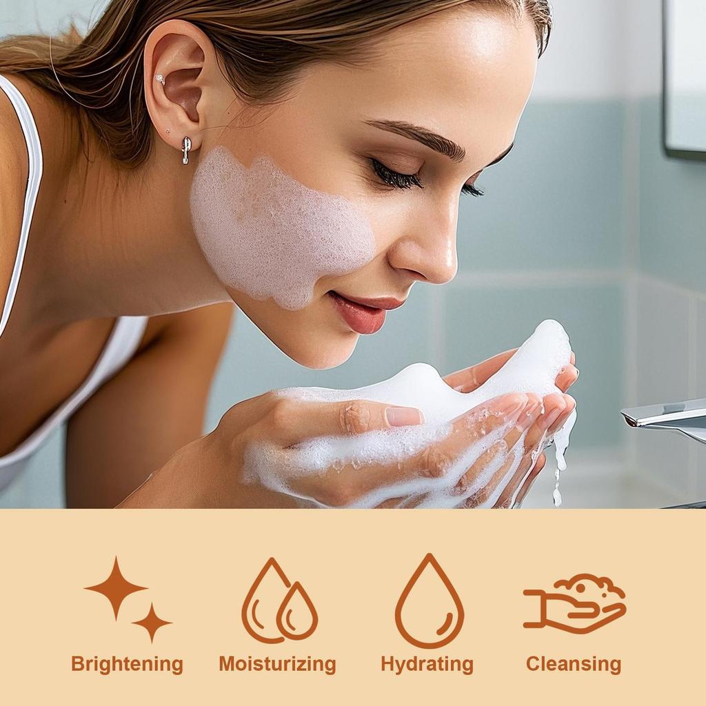 Мыло с койевой кислотой - Глубокое очищение и увлажнение кожи лица и рук, способствует более гладкой и сияющей текстуре кожи - Подходит для типов кожи, 100 г