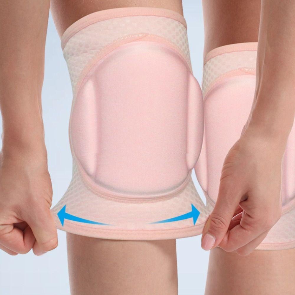 1PC Thickening Dance Knee Pads Yoga Elastic Knee Pads Sponge Sports Knee Pads Volleyball Player