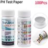 100 шт. высокочувствительные тест-полоски для определения качества воды PH тест-бумага для определения качества воды в тропическом аквариуме