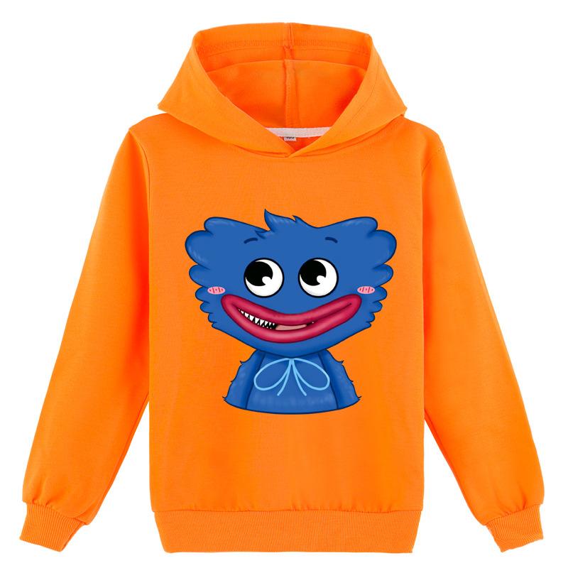 Детская 3D толстовка Huggy Wuggy, пуловер Poppy Playtime, детский свитер
