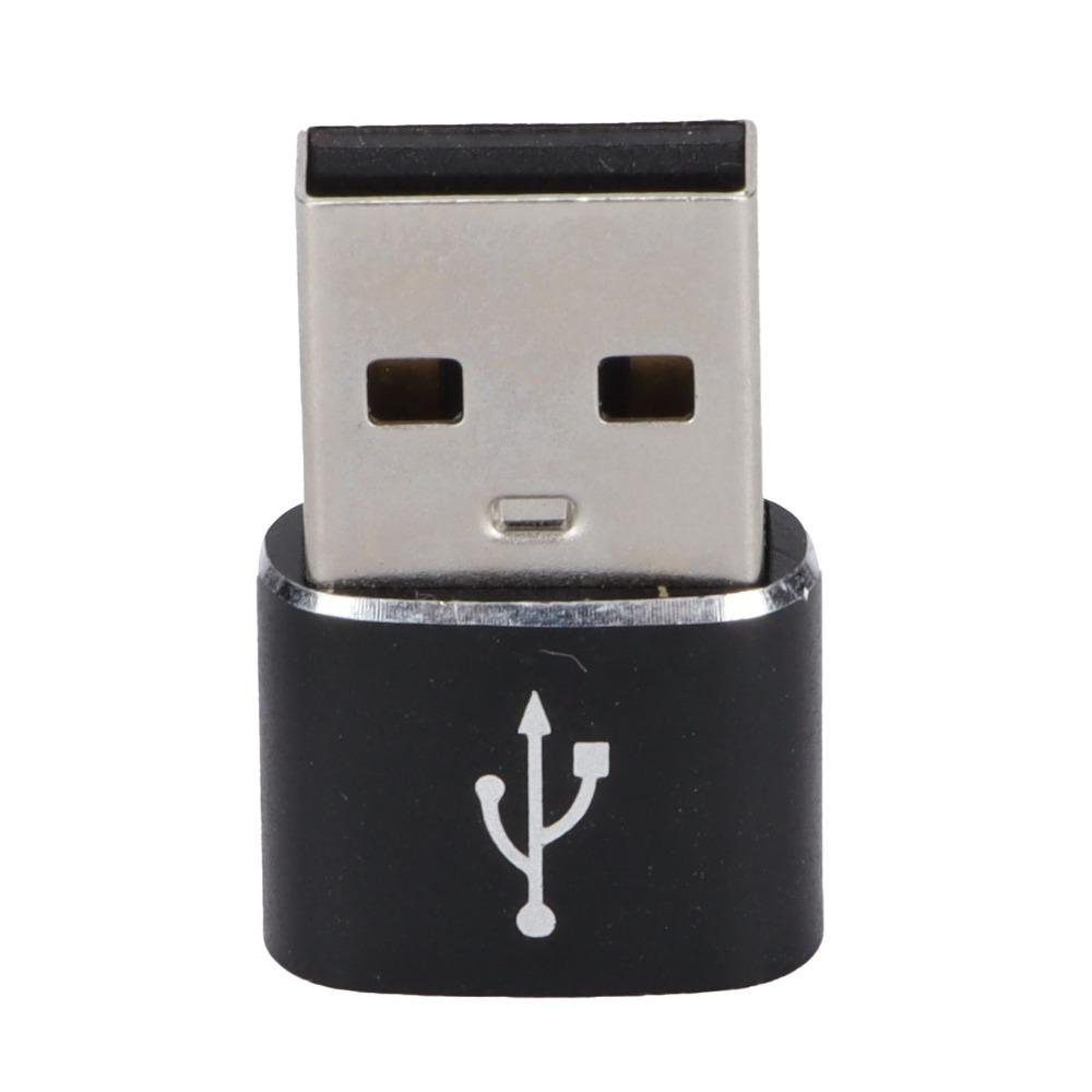 3PCS Plug and Play USB 2.0 Male to TypeC Female Adapter Computer Use