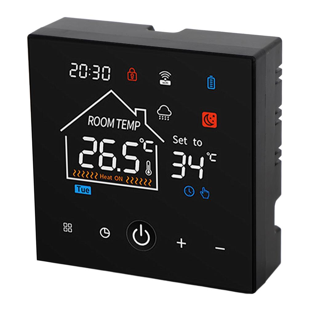 Умный термостат Программируемый контроллер температуры напольного отопления Беспроводное приложение Fidelity Voice