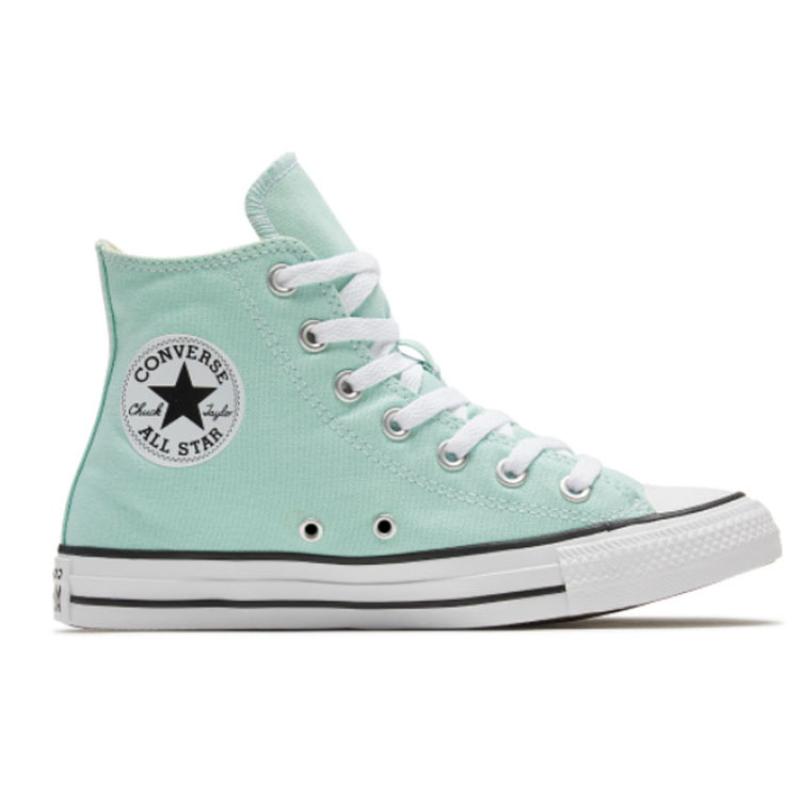 Converse Chuck Taylor All Star Удобные и Легкие Спортивные Износостойкие Высокие парусиновые кеды Унисекс Оливково-зеленый