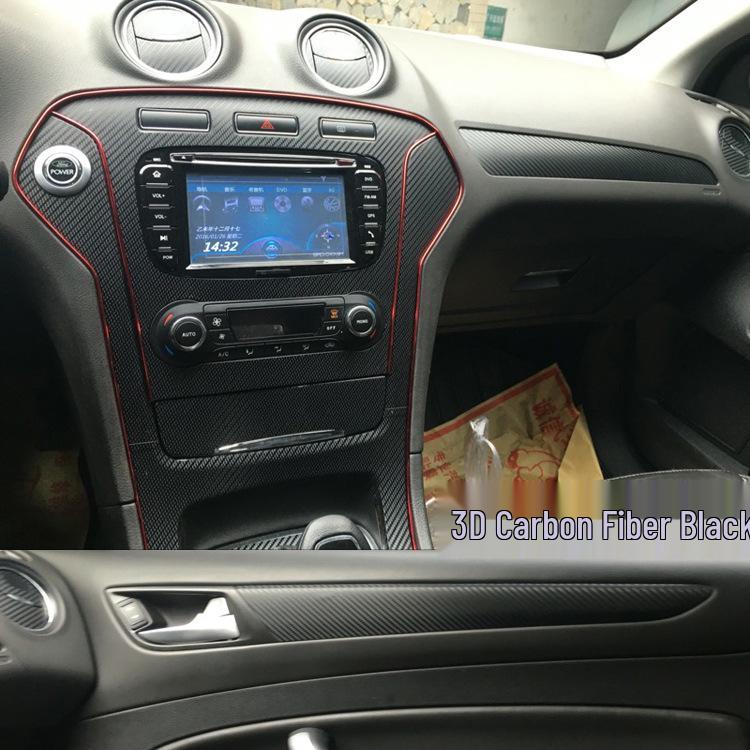Mondeo 07-13 Dashboard Carbon Fiber Interior Sticker Film