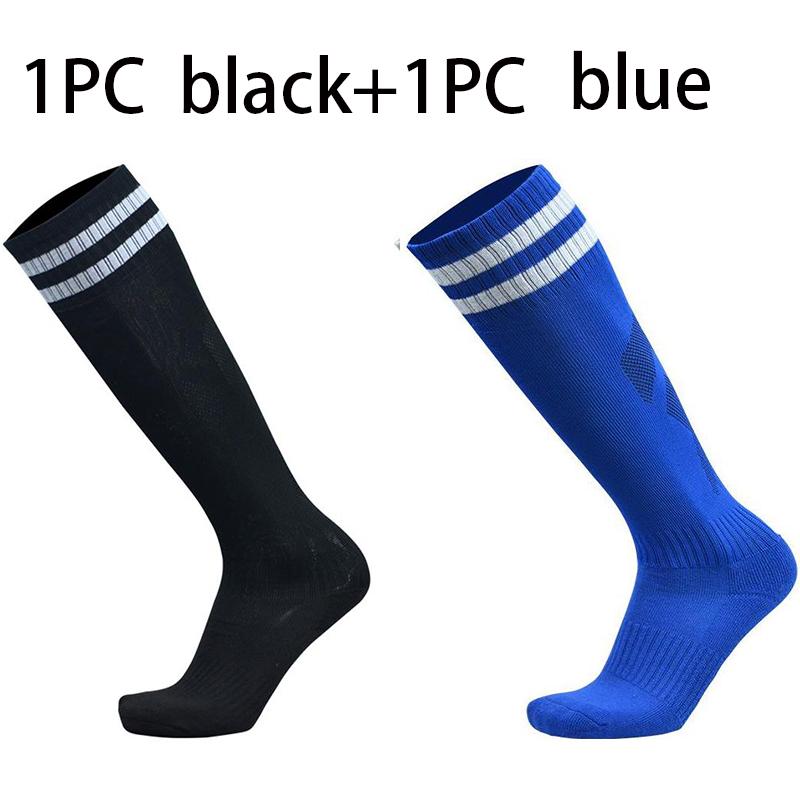 1-3/PCTowel Bottom футбольные носки длинные влагопоглощающие и противоскользящие спортивные носки полосатые детские футбольные носки длиной до колена